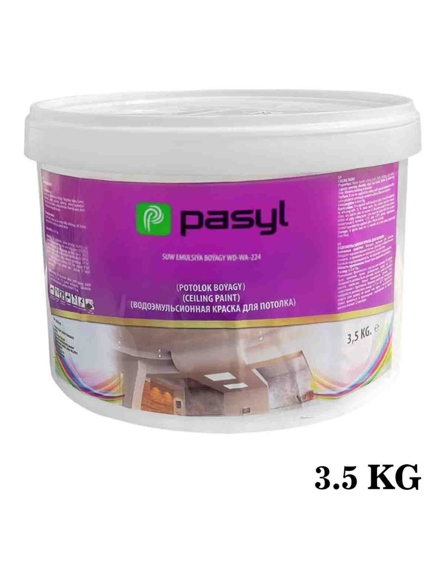 Эмульсия PASYL 3.5кг,  для потолка